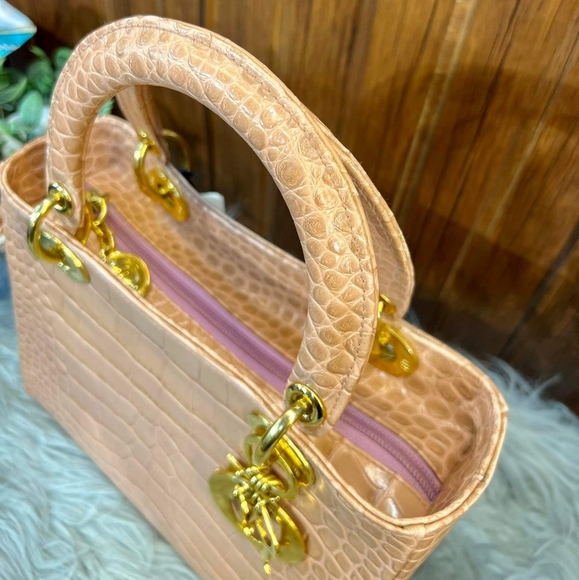 Christian Dior, Lady Dior Crocodile (Exotic)SUPER SALE FOR A CROC SKIN LADY DIOR - Picture 2 of 10